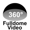 Icon mit 360° Fulldome Video